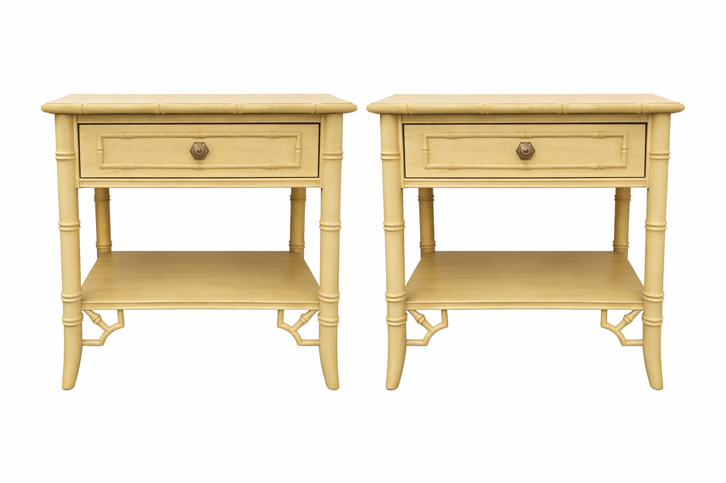 Customizable A Pair of Thomasville Allegro End Tables