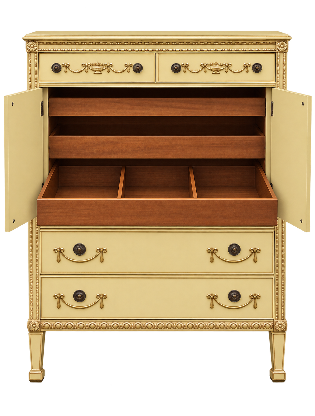 Customizable Romweber Tall Dresser/Lingerie Chest