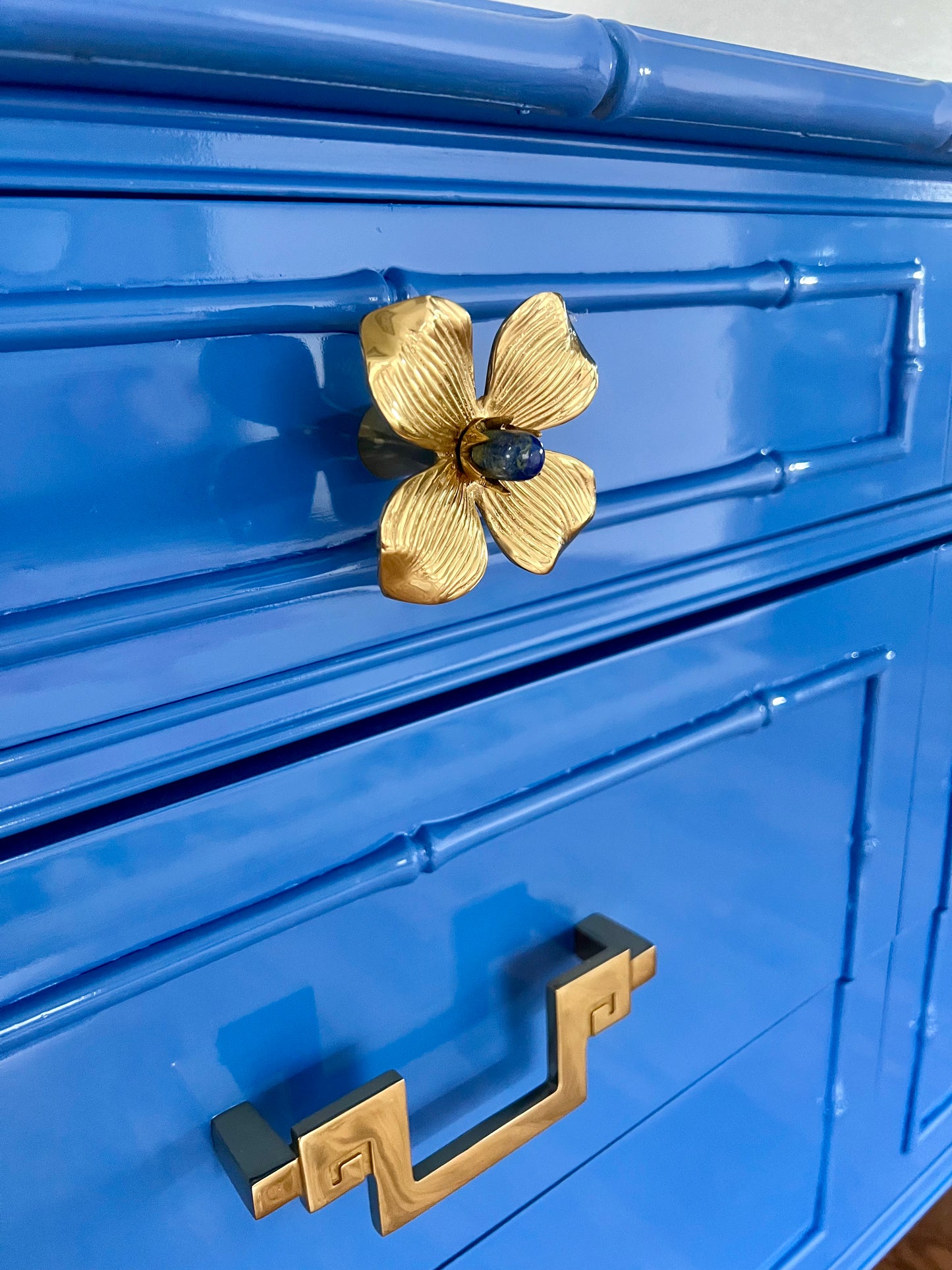 CUSTOMIZABLE Thomasville Allegro Faux Bamboo Dresser