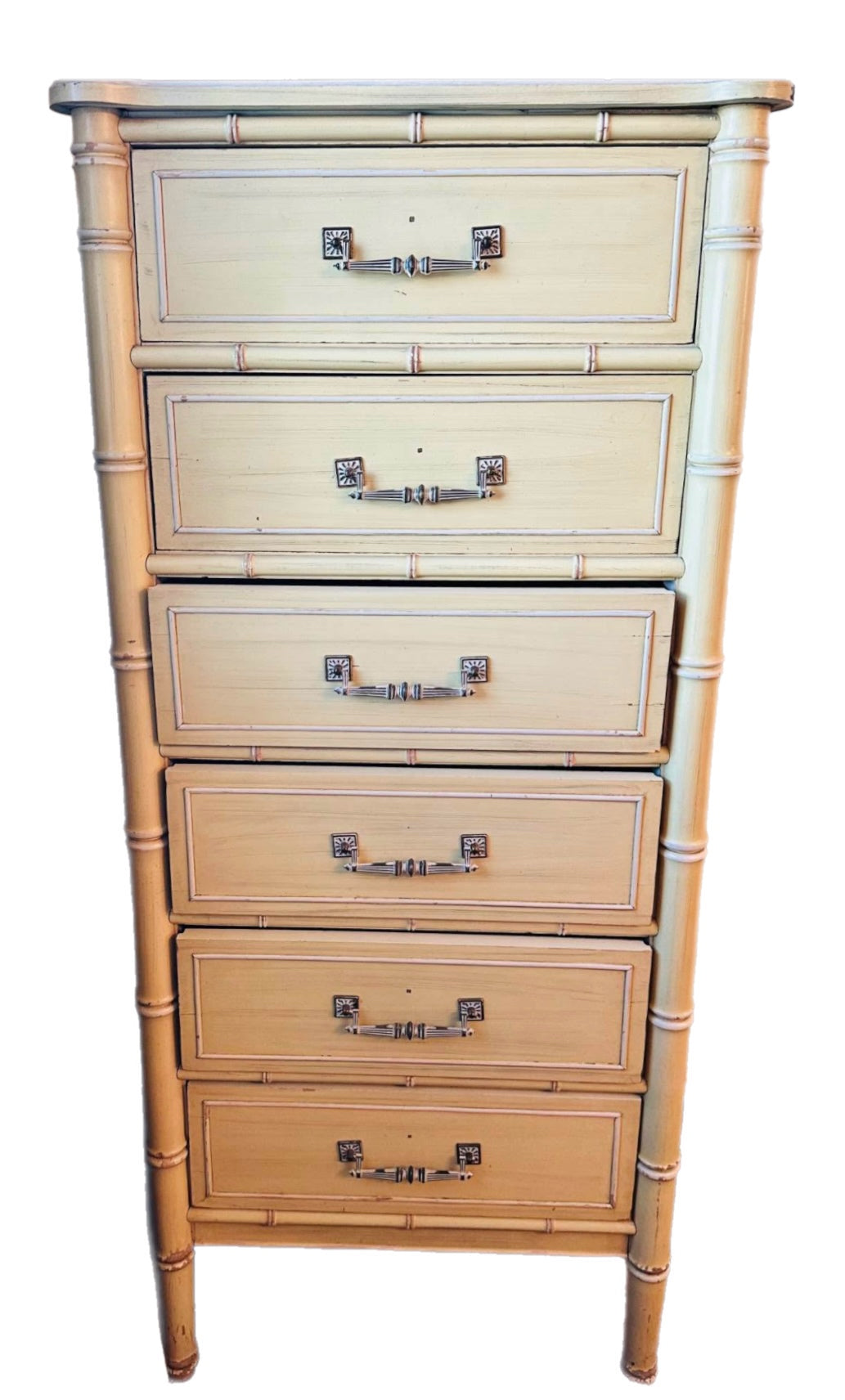 Customizable Henry Link faux Bamboo Lingerie Chest