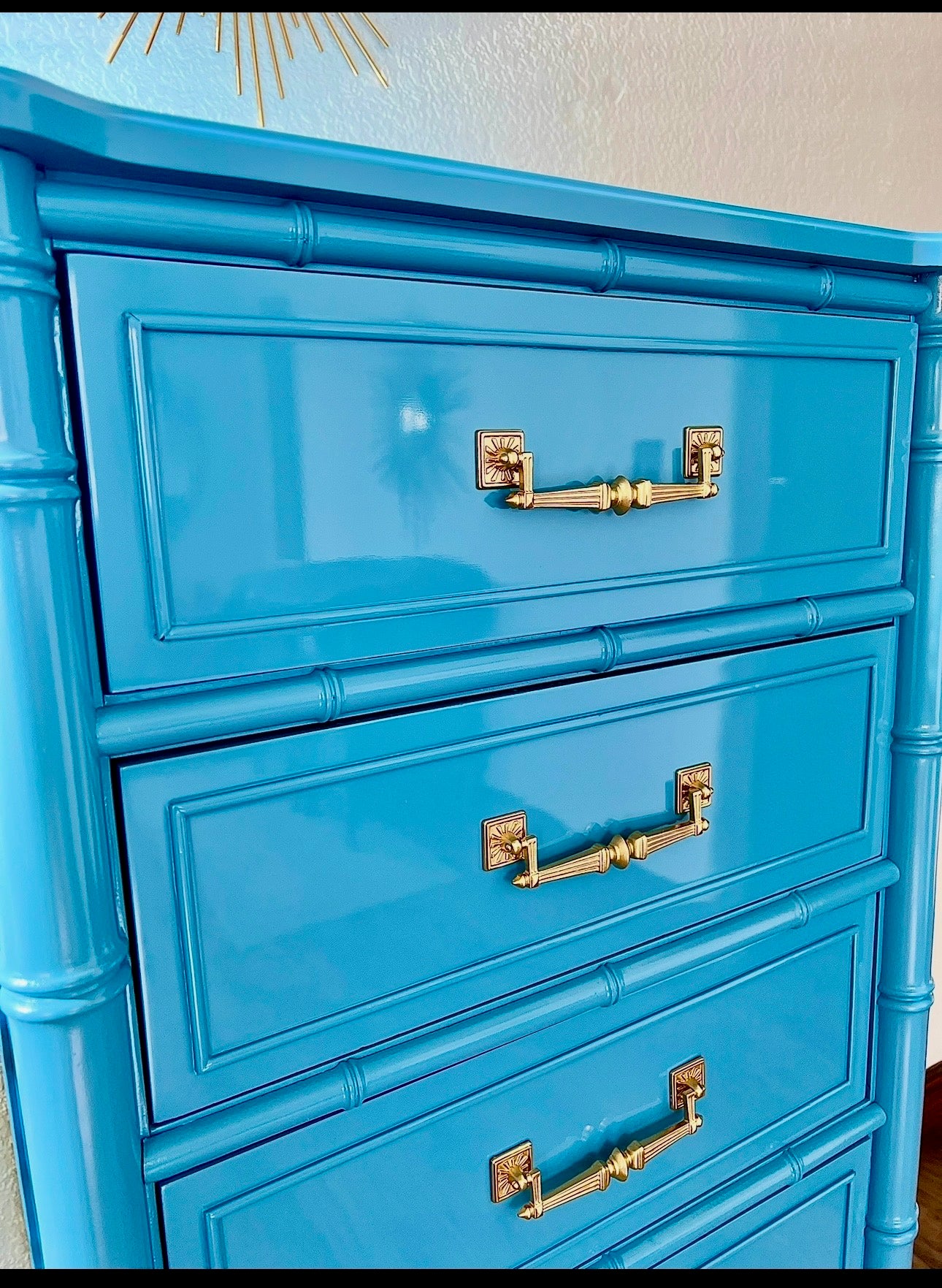 Customizable Henry Link faux Bamboo Lingerie Chest