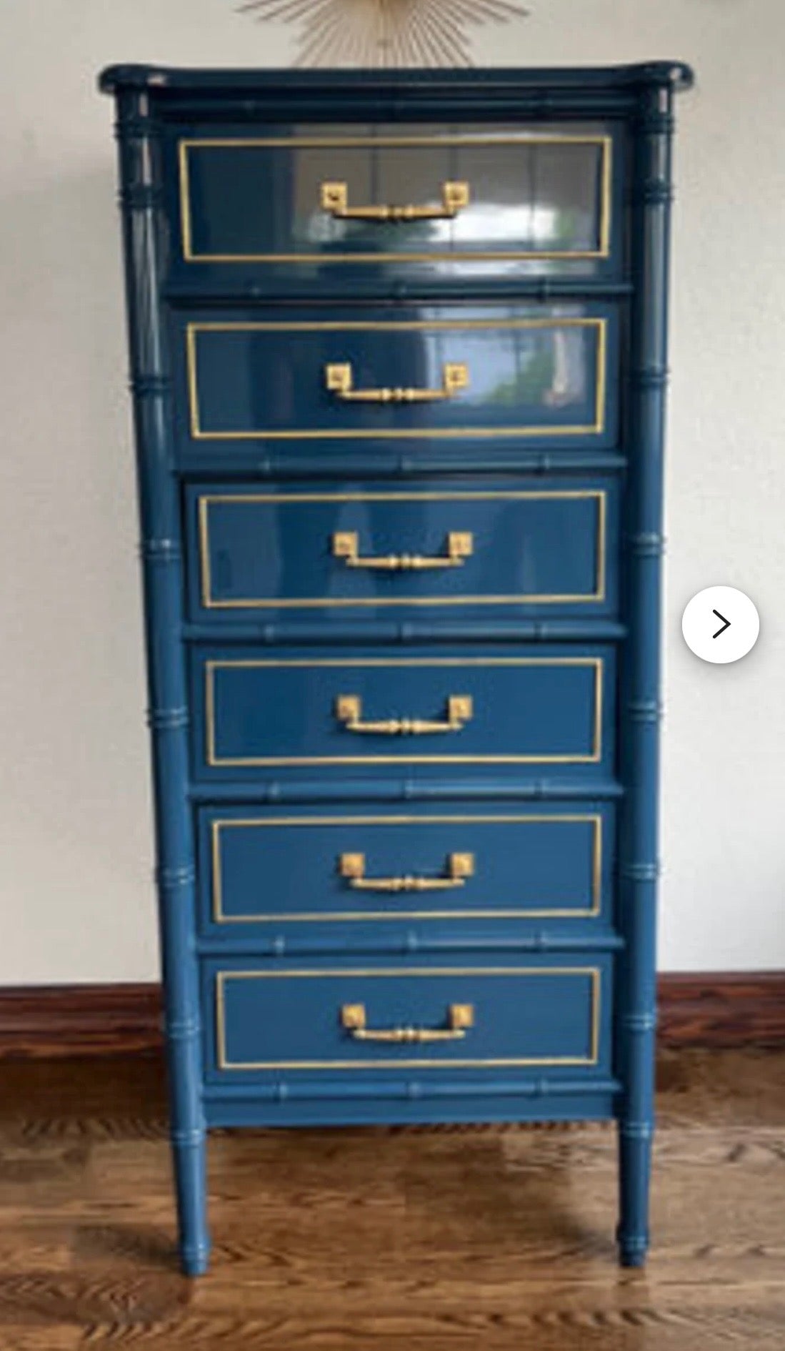 Customizable Henry Link faux Bamboo Lingerie Chest