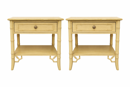 Customizable A Pair of Thomasville Allegro End Tables