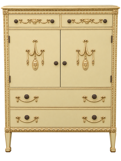 Customizable Romweber Tall Dresser/Lingerie Chest