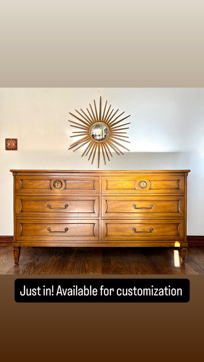 Vintage Henredon 6 Drawer Dresser/Buffet/Credenza