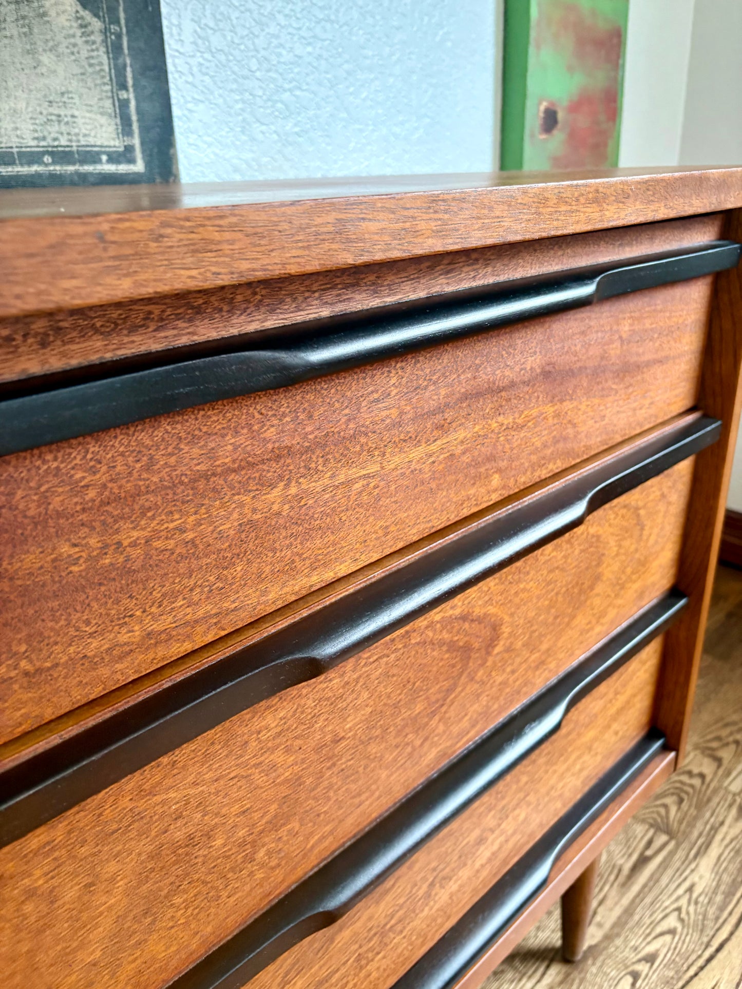 Vintage Bassett Gala Mid Century Modern Dresser