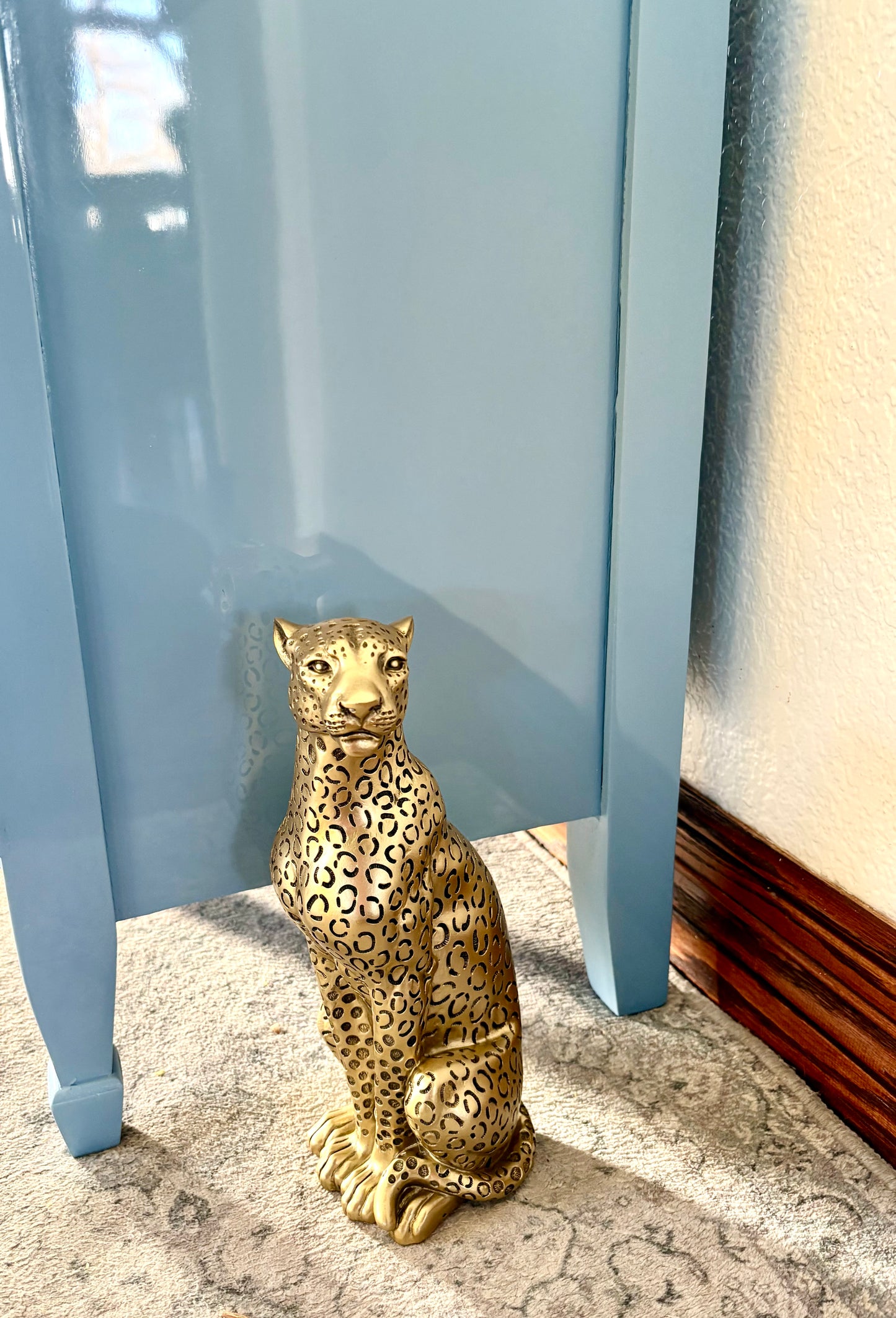 A Pair of Vintage Dixie Bow Front High Gloss End Stands