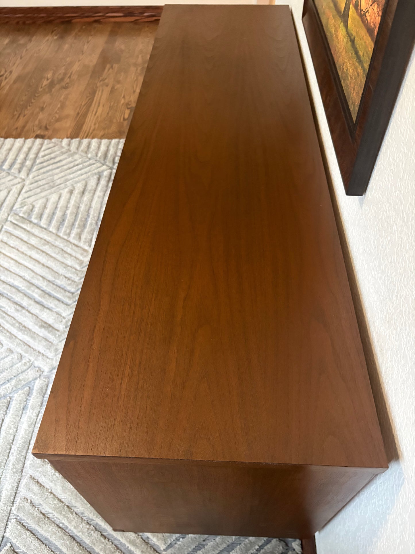 Johnson Carper 9 Drawer MCM Dresser
