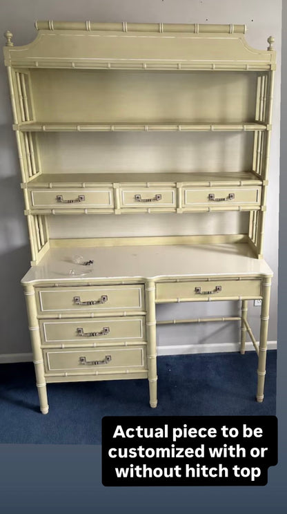 Customize this Henry Link Bamboo Desk!