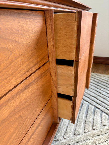 Mid Century Modern Basset Mayan Series Dresser/Credenza