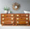 A Pair of Henredon Vintage (1950's) Solid Wood End Stands