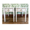 A Pair of Vintage High Gloss End Tables