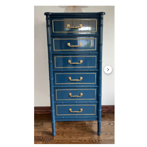 Customizable Henry Link faux Bamboo Lingerie Chest