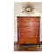 CUSTOMIZABLE Stain or Paint Vintage Baker Furniture Louid XVI Style Tallboy Chest of Drawers