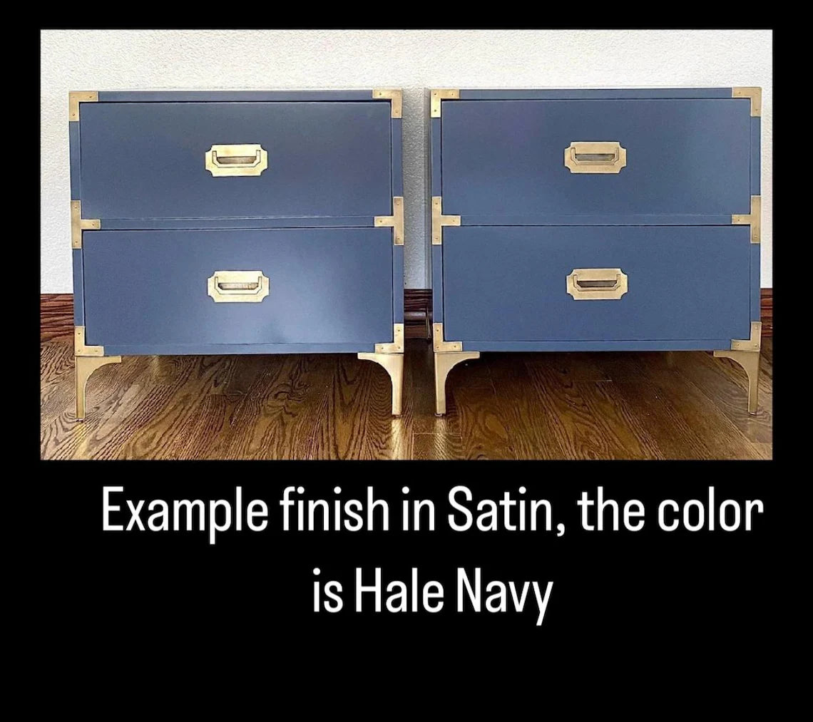 Customizable a Pair of Dixie French Style End Stands