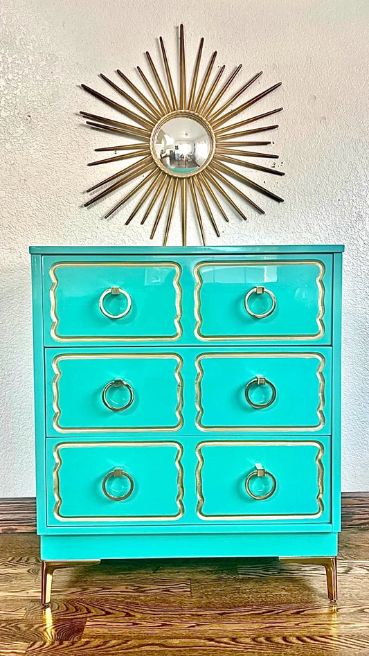 CUSTOMIAZEABLE Dorthy Draper Inspired Chest/Small Dresser/End Tables/Entry Way