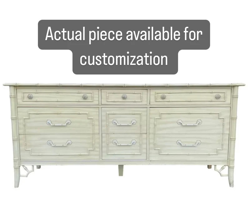 CUSTOMIZABLE Thomasville Allegro 9 Drawer Dresser/Credenza/Buffet